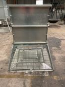 OMD STAND & FILL 600 LB CORN FEEDER W/ CAGE
