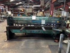 WYSONG MODEL 1010D-U 10' X 10 GAUGE HYDRAULIC SHEET METAL SHEAR