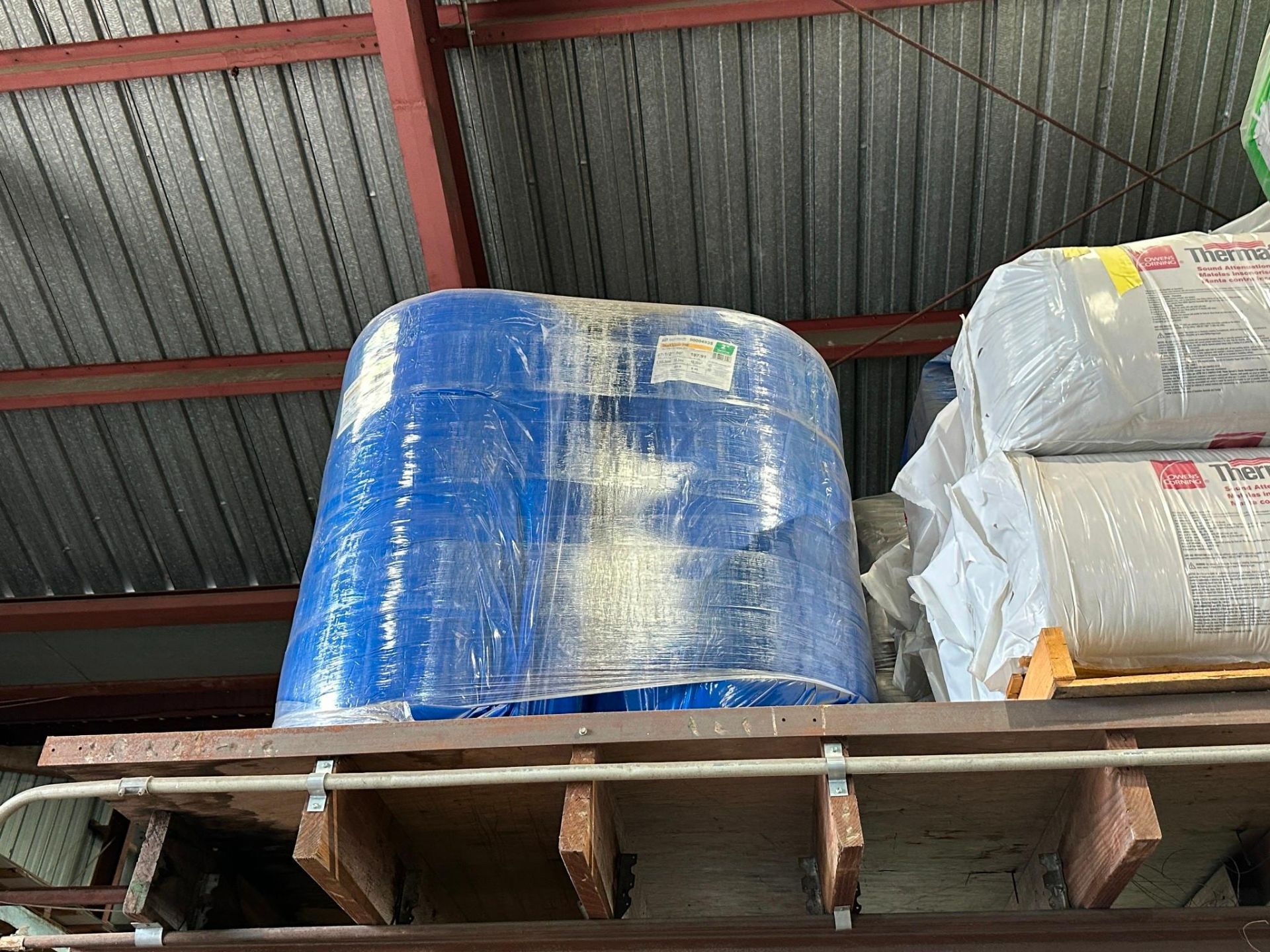 24" ROCKWOOL INSULATION , OWENS CORNING THERMAFIBER, 2" THICK DUCT LINER - Image 8 of 9