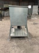 OMD STAND & FILL 600 LB CORN FEEDER W/ CAGE