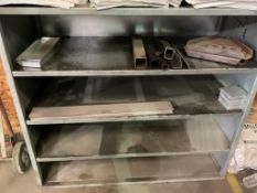 STEEL SHELVING UNIT, NO CONTENTS