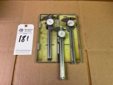 3 DIAL CALIPERS, 150MM, 6