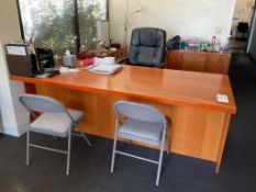 ALL FURNITURE OF FRONT ENTRANCE OFFICE AREA