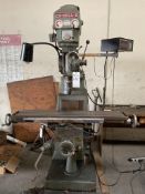 EX-CELL-O RAM 602 TURRET MILLING MACHINE VERTICAL KNEE MILL