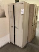 1, TALL CABINET, 3 STACKS OF LOCKERS, 2 SIDE CABINETS. ALL CONTENTS INCLUDED