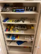 OFFICE STORAGE CABINET, CONTENTS ONLY