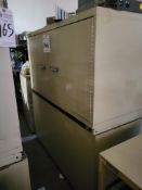 (2) STANLEY VIDMAR DOUBLE DOOR TOOL CABINET, WITH CONTENTS