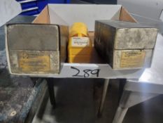 NEW CAT 40 TOOL HOLDERS AND CAT 40 ANGLE COLLET CHUCK