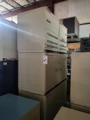 (2) STANLEY VIDMAR DOUBLE DOOR TOOL CABINET (2) STANLEY VIDMAR 4 DRAWER TOOL CABINETS, NO CONTENTS