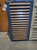 STANLEY VIDMAR 17 DRAWER TOOL CABINET LOADED WITH TOOLING