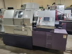 1998 CITIZEN CINCOM L-32 32MM CNC LATHE, IEMCA CNC BOSS 542 BAR FEED, LNS TURBO CONVEYOR