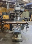 VERTICAL KNEE MILL, BRIDGEPORT CLONE