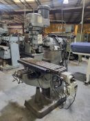 BRIDGEPORT SERIES I VERTICAL KNEE MILL , 2 HP, TRIONICS 50 DRO