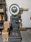TOLEDO MODEL 2181 1250 LB CAPACITY FLOOR SCALE