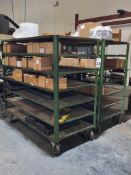 (3) SHELF CARTS, NO CONTENTS