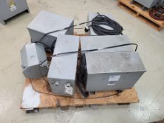 (6) ASSORTED TRANSFORMERS