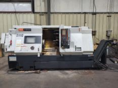 2008 MAZAK QTN-450M II LIVE TOOL CNC LATHE, REAR CHUCK