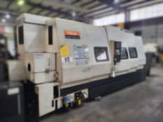 2006 MAZAK SLANT TURN 450 CNC LATHE, SMW AUTOBLOK STEADY REST - NON FUNCTIONAL