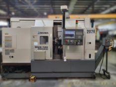 2011 OKUMA SPACE TURN LB3000 EX MYW 800 LIVE TOOL, SUB SPINDLE CNC TURNING CENTER
