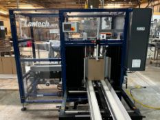 2021 LANTECH C-1000 CASE ERECTOR WITH CPQ-INJET TIJ CLEARMARK THERMAL INK JET PRINTER