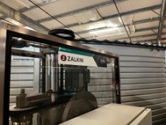 2022 ZALKIN TM-3 ROPP SINGLE HEAD SEMI-AUTOMATIC CAPPER, SEALING MACHINE