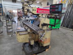 MICROCUT 1050 MILL, RUNS ON 440-480 VOLTS 3 PHASE