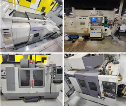 CNC Machinery from Two Tri-State Area Machine Shops (Indiana/Michigan)