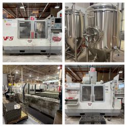 2025 Year-End Surplus CNC and Fabrication Machinery in Multiple Locations