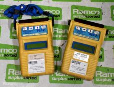 2x Status Scientific controls PGD 2 Portable gas detectors in rubber case