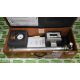 Vernon Morris 202D stand pipe field mounting rate totaliser unit with wooden case - Image 1 of 10