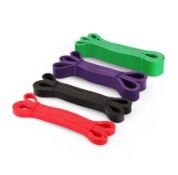 Approximately 100x resistance bands - band sizes: 13mm, 21mm, 32mm & 45mm
