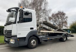Mercedes-Benz 816 (WX15 AWR) 5132cc diesel recovery truck - mileage 207,927 - full detail in desc.