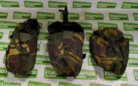 40x British Army DPM water canteen pouches
