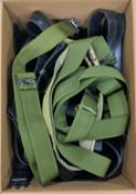 40x British Forces belts - various types and sizes