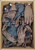 100x British Forces unpaired gloves - mixed styles - mixed sizes