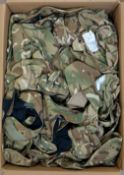100x British Army MTP mixed hats - cold weather, tropical and combat -mixed sizes