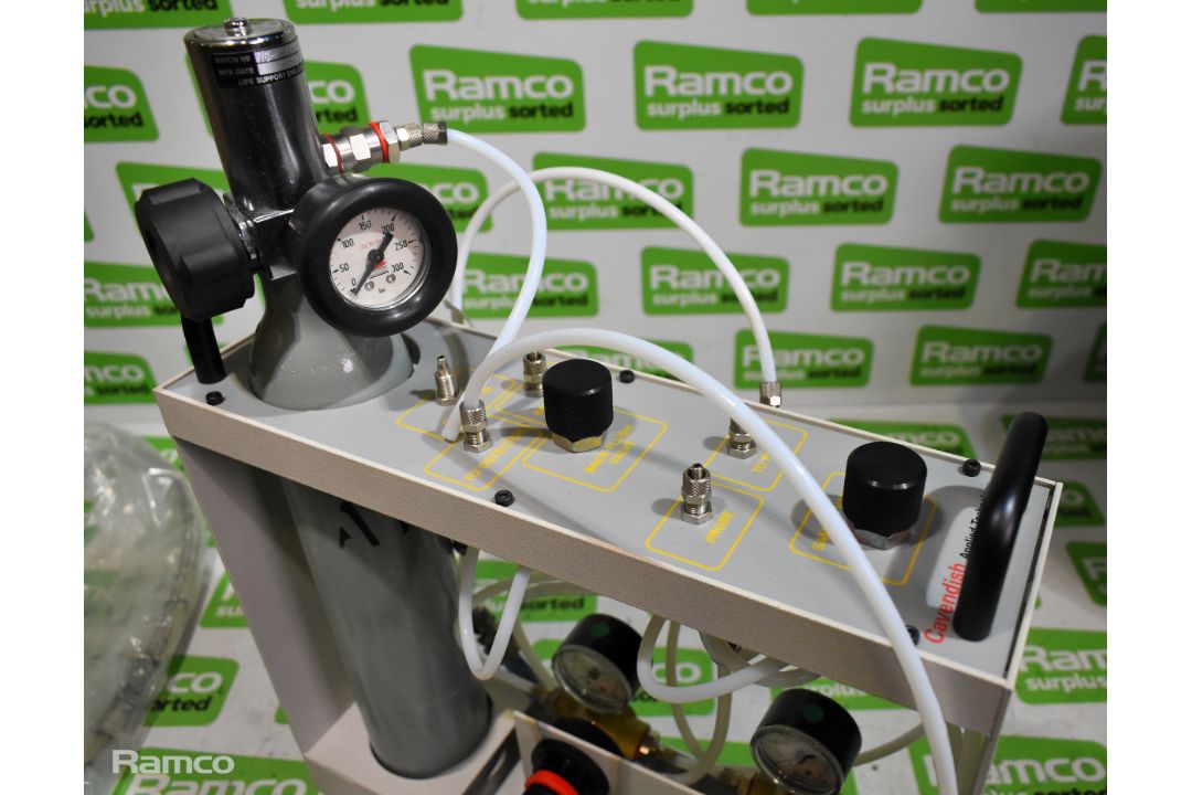 Cavendish portable gas sample system (GCU) with canvas bag - Image 5 of 7