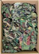 150x British Army DPM combat helmet covers - mixed sizes
