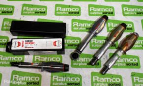 4x Norbar Model SLO adjustable ratchet torque wrenches