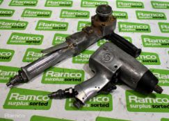 Chicago Pneumatic CP734H 1/2 in pneumatic impact wrench & Pneumatic angle grinder