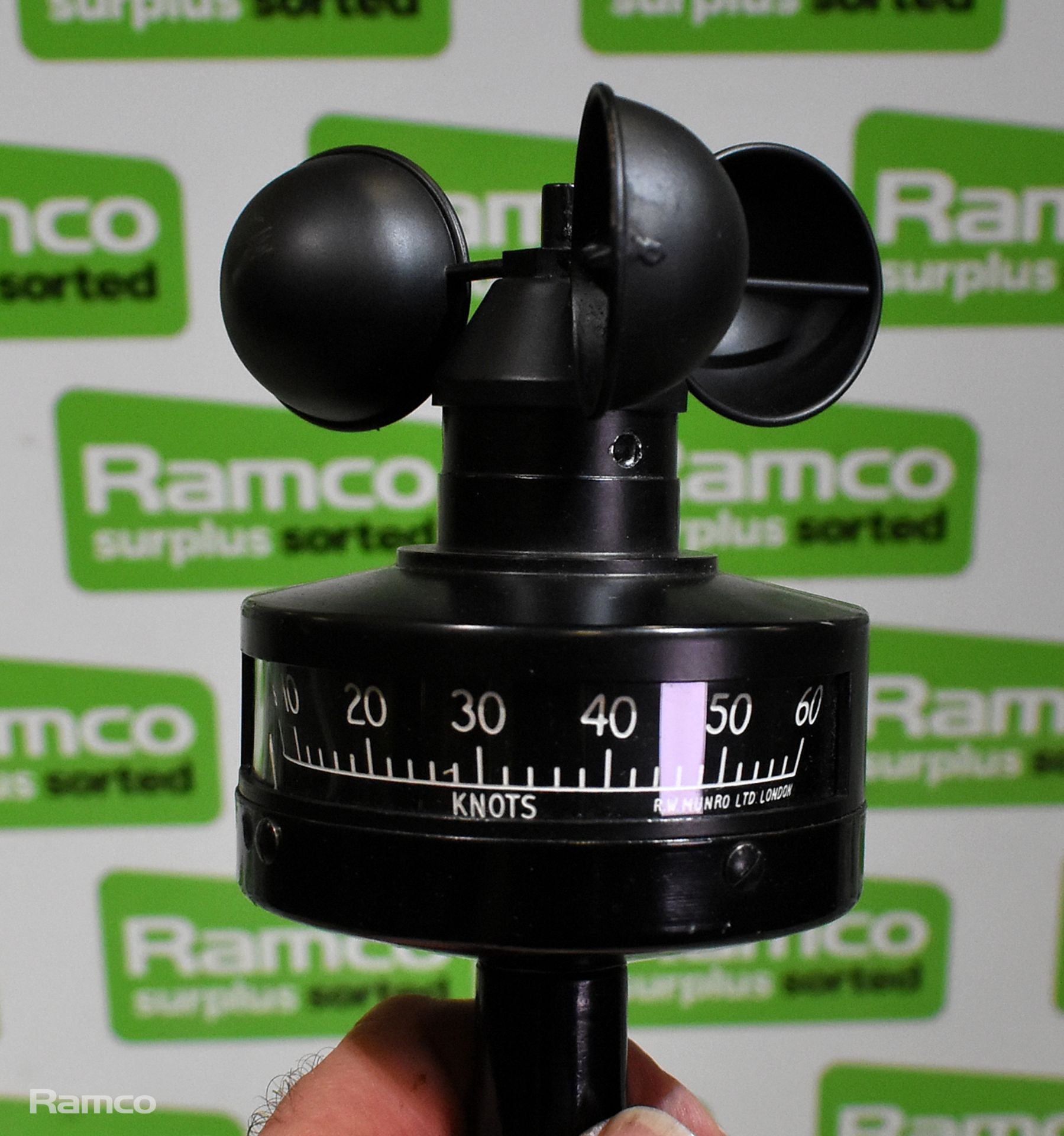 MO Hand Anemometer with wooden case & Kolectric Ltd Micro Covermeter with accessories and case - Image 9 of 10