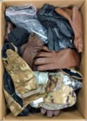 60x pairs of various gloves, mittens & cold weather gloves - mixed sizes
