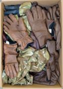 60x pairs of various gloves, mittens & cold weather gloves - mixed sizes