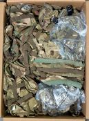 150x British Army MTP combat helmet covers - mixed types - mixed sizes