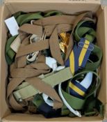100x British Forces belts - various types and sizes