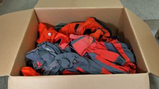 14x Various drysuits - mixed sizes - may require repair or as spares