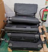6x 2016 Mitsubishi Shogun 7th seats - no head rests