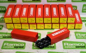 20x packs of Dormer A100 10mm jobber HSS drill bits - 10 bits per pack