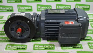 Sew SF37 DRN80M2 3 phase electric motor with gearbox