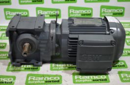 Sew S37 DRS71M2/LN* 3 phase electric motor with gearbox